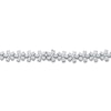 Thumbnail Image 2 of Jared Atelier X Shy Diamond Flower Necklace 60-7/8 ct tw Pear/Round 18K White Gold 18"