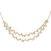 Thumbnail Image 0 of Double-Strand Link Necklace 14K Yellow Gold 17.75"