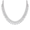 Thumbnail Image 0 of Diamond Collar Necklace 5 ct tw Round 14K White Gold 17"